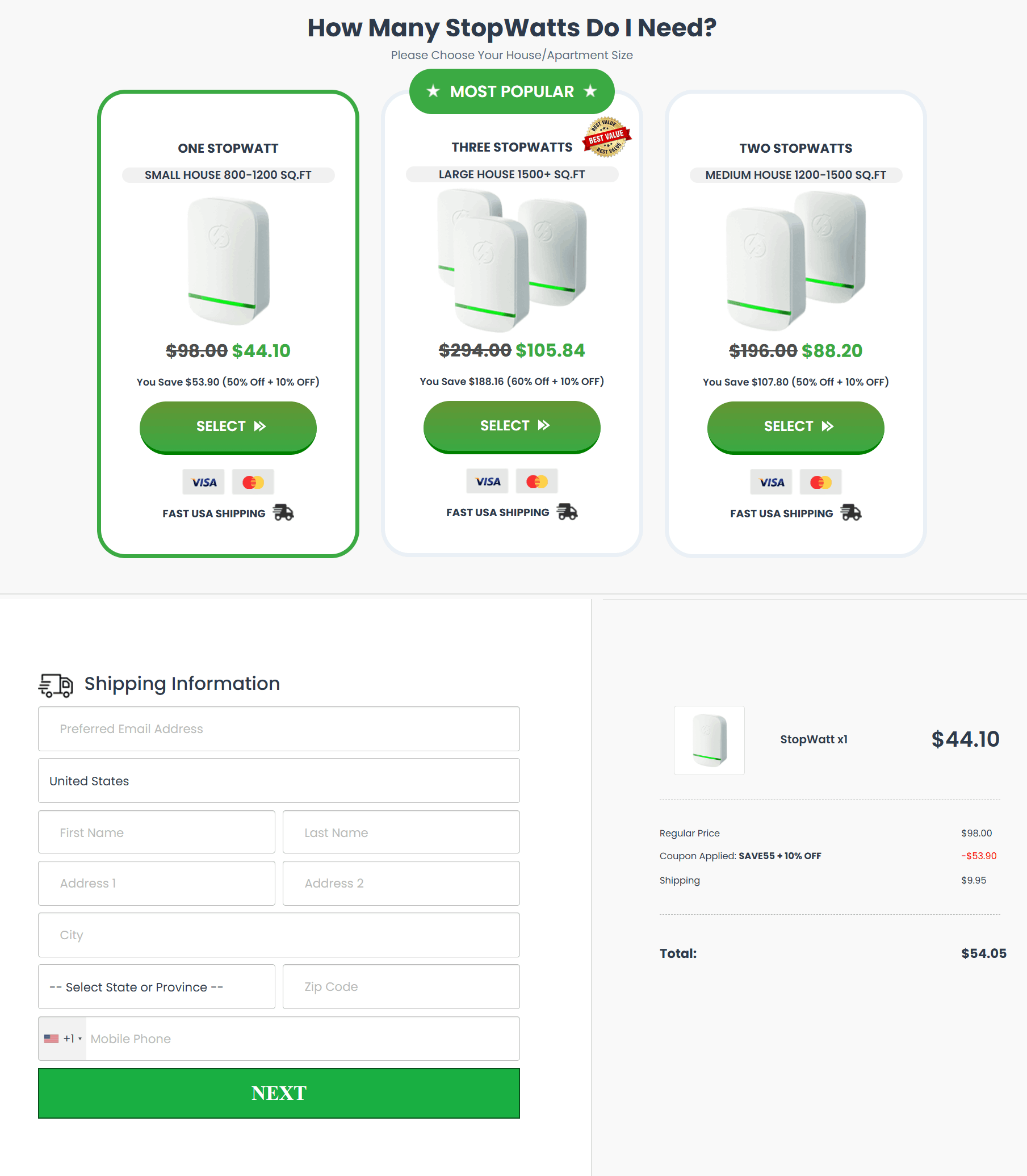 stopwatt order now